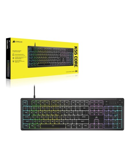 Corsair CH-9226C65-PT teclado Juego USB QWERTY Portugués Negro