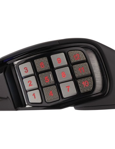 Corsair Scimitar RGB Elite ratón Juego mano derecha USB tipo A Óptico 18000 DPI