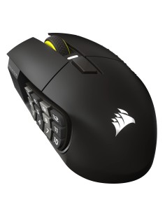 Corsair Scimitar Elite Wireless SE ratón Juego mano derecha RF Wireless + Bluetooth Óptico 33000 DPI