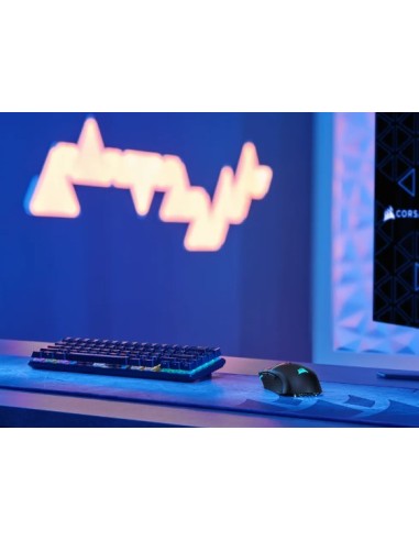 Corsair CH-931B011-EU ratón Juego mano derecha RF Wireless + Bluetooth Óptico 26000 DPI