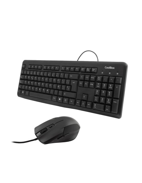 CoolBox KIT TECLADO+RATON USB