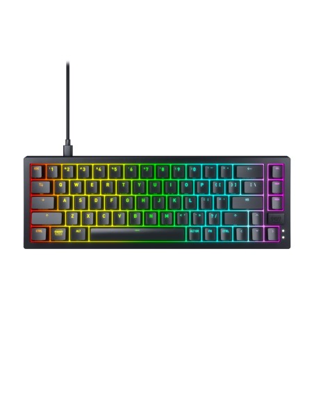 CHERRY K5V2 Compact teclado Juego USB QWERTY Inglés Negro