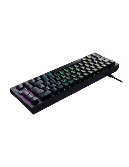 CHERRY K5V2 Compact teclado Juego USB QWERTY Inglés Negro