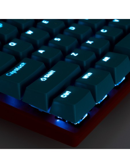 Blade Gaming Dragon Ball Super teclado Juego USB QWERTY Azul, Naranja