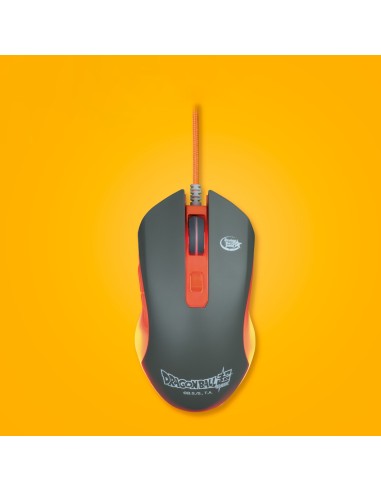 Blade Gaming PC Dragon Ball Super PACK Keyboard + Mouse + Mousepad teclado Ratón incluido Juego USB Gris, Naranja