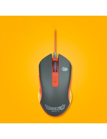 Blade Gaming PC Dragon Ball Super PACK Keyboard + Mouse + Mousepad teclado Ratón incluido Juego USB Gris, Naranja