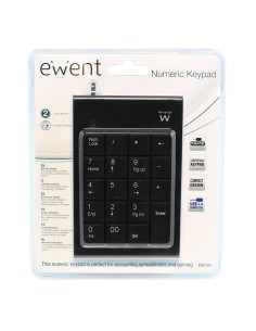 Ewent EW3102 teclado numérico PC servidor USB Negro 2