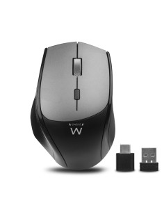 Ewent EW3245 ratón Oficina mano derecha RF inalámbrico Óptico 2400 DPI