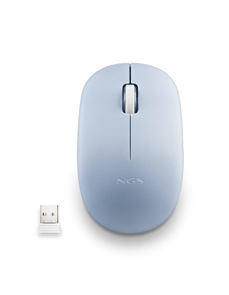 NGS FOG PRO ratón Oficina Ambidextro RF inalámbrico Óptico 1000 DPI