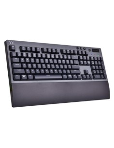 Thermaltake W1 Wireless teclado Juego USB + RF Wireless + Bluetooth Español Negro