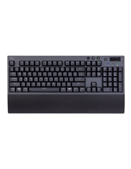 Thermaltake W1 Wireless teclado Juego USB + RF Wireless + Bluetooth Español Negro