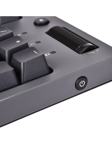 Thermaltake W1 Wireless teclado Juego USB + RF Wireless + Bluetooth Español Negro