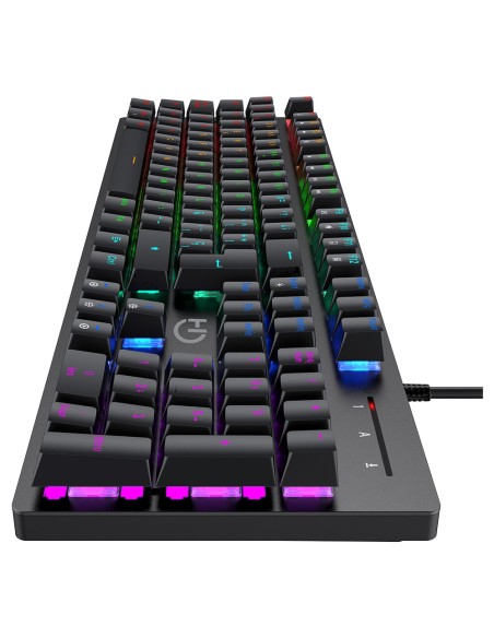 Hiditec GK400 ARGB teclado Juego USB Negro