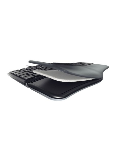 CHERRY KC 4500 ERGO teclado Universal USB QWERTY Español Negro