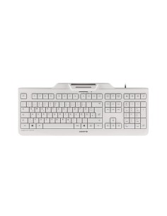 CHERRY KC 1000 SC teclado Universal USB QWERTY Español Gris