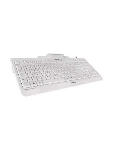 CHERRY KC 1000 SC teclado Universal USB QWERTY Español Gris