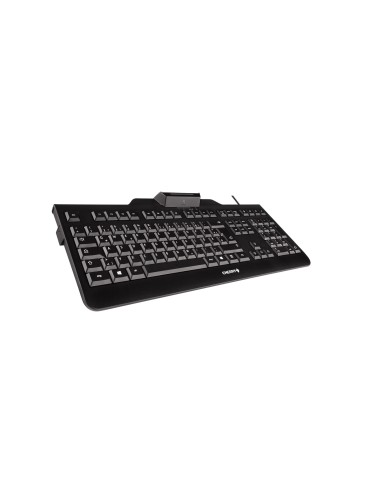 CHERRY KC 1000 SC teclado Oficina USB QWERTY Español Negro