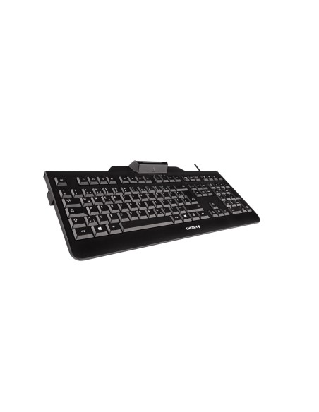 CHERRY KC 1000 SC teclado Oficina USB QWERTY Español Negro