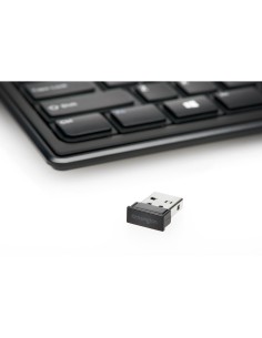 Kensington Teclado inalámbrico fino Advance Fit 2