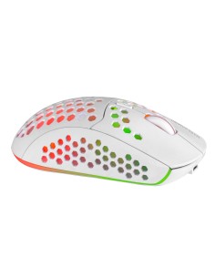 Mars Gaming MMW3W, Ratón Gaming Inalámbrico, RGB Flow, Ultraligero 79 g, 3200 DPI, Blanco 2