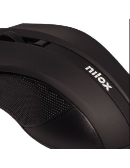 Nilox RATON ÓPTICO USB 1600 DPI -NEGRO