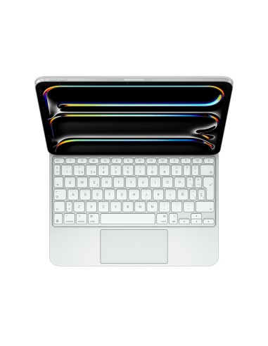 Apple Magic Keyboard QWERTY Español Blanco