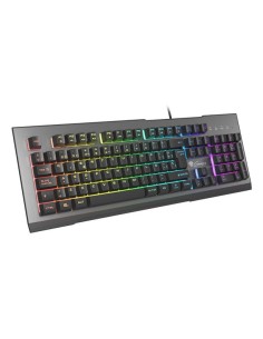 GENESIS Rhod 500 RGB teclado Juego USB QWERTY Español Negro, Gris