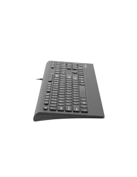 NATEC Barracuda teclado Universal USB QWERTY Español Negro