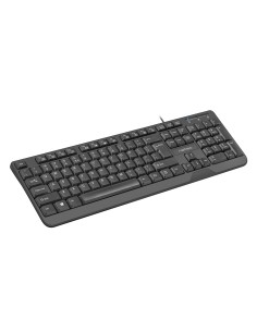 NATEC Trout teclado Oficina USB QWERTY Español Negro 2