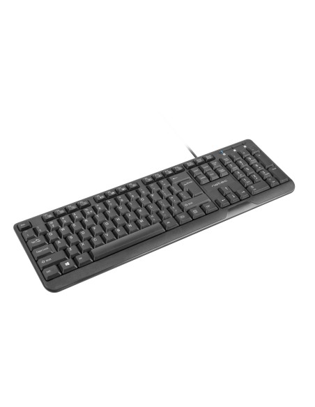 NATEC Trout teclado Oficina USB QWERTY Español Negro