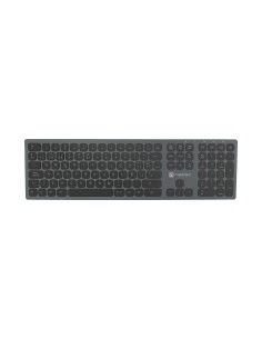 NATEC NKL-1830 teclado Universal RF Wireless + Bluetooth QWERTY Español Negro, Gris