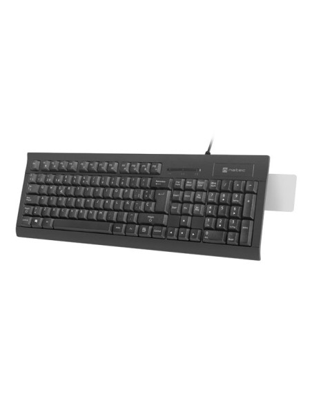 NATEC NKL-2052 teclado Oficina USB QWERTY Español Negro