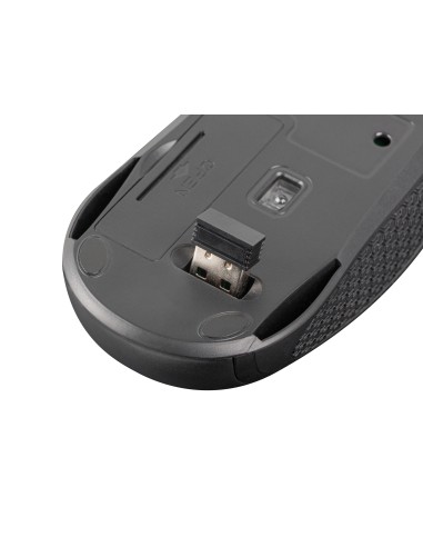 NATEC Jay 2 ratón Oficina Ambidextro RF inalámbrico Óptico 1600 DPI