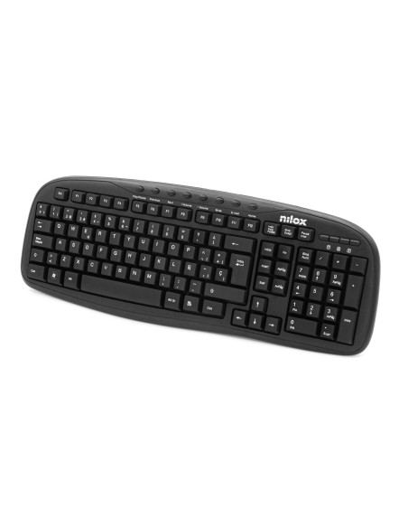 Nilox TECLADO USB MULTIMEDIA ESP