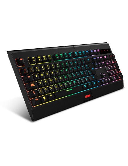 Krom KABALA teclado Ratón incluido Juego RF inalámbrico QWERTY Español Negro