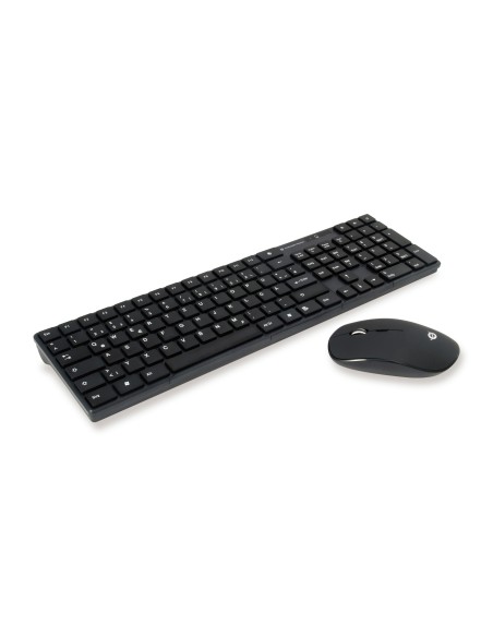 Conceptronic ORAZIO01DE teclado Ratón incluido Hogar RF inalámbrico QWERTZ Alemán Negro