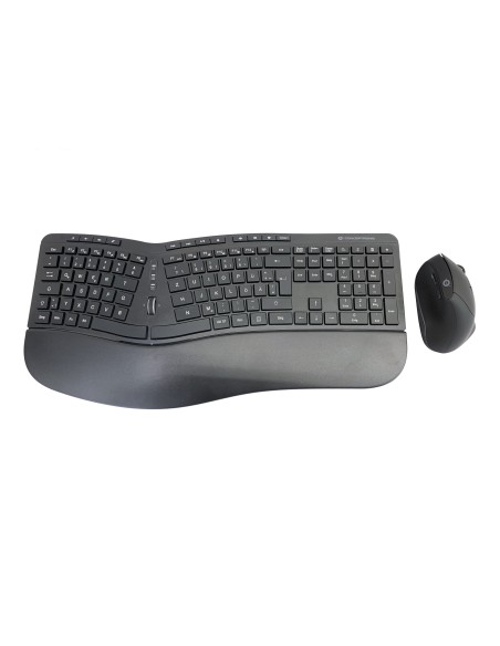 Conceptronic ORAZIO02DE teclado Ratón incluido Oficina RF inalámbrico QWERTZ Alemán Negro