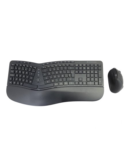 Conceptronic ORAZIO02ES teclado Ratón incluido Oficina RF inalámbrico QWERTY Español Negro