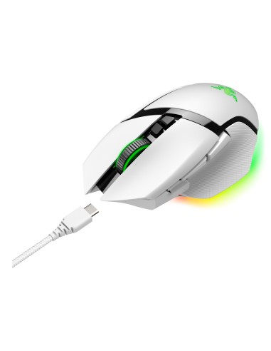 Razer Basilisk V3 Pro ratón Juego mano derecha RF Wireless + Bluetooth + USB Type-C Óptico 30000 DPI