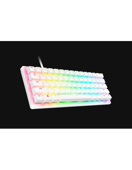 Razer RZ03-04981700-R3M1 teclado Juego USB QWERTY Inglés internacional Blanco