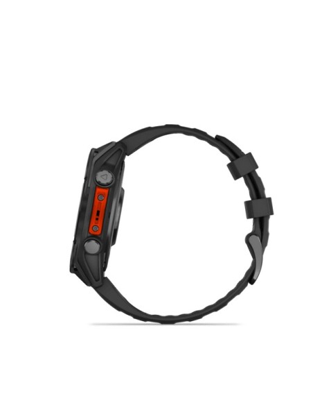 Garmin Fenix 8 3,56 cm (1.4") AMOLED 47 mm Digital 454 x 454 Pixeles Pantalla táctil Negro Wifi GPS (satélite)