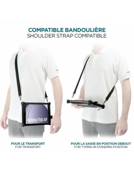 Mobilis 050063 funda para tablet 22,1 cm (8.7") Negro