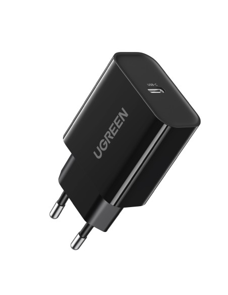Ugreen 10191 cargador de dispositivo móvil Universal Negro Corriente alterna Carga rápida Interior