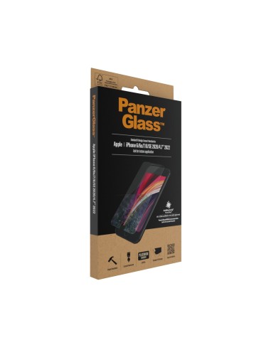 PanzerGlass ® Screen Protector iPhone 8 | 7 | 6s | 6 | SE (2020 2022) | Standard Fit Protector de pantalla Apple 1 pieza(s)