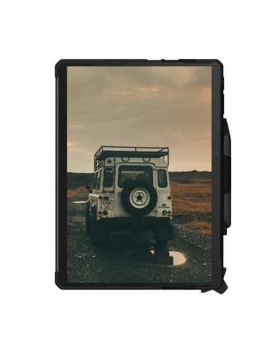 Urban Armor Gear 324014114040 funda para tablet 33 cm (13") Folio Negro, Transparente