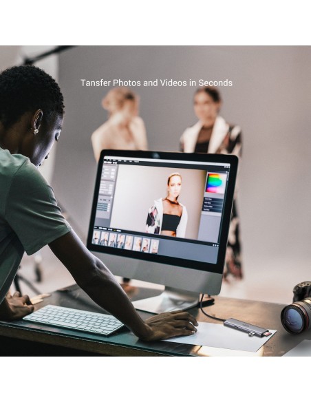 Ugreen REVODOK 7-IN-1 4K@60HZ HDMI DOCK Acoplamiento Base Gris