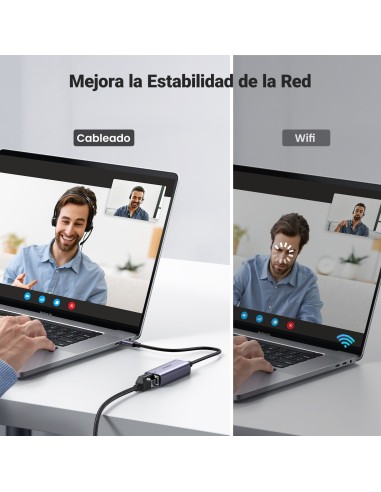 Ugreen 50737 adaptador y tarjeta de red Ethernet 1000 Mbit s