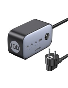 Ugreen DigiNest Pro 1 salidas AC Tipo C 1,8 m 4 3680 W Negro