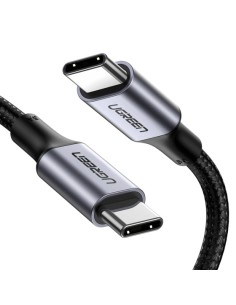 Ugreen 70427 cable USB USB 2.0 1 m USB C Negro, Plata