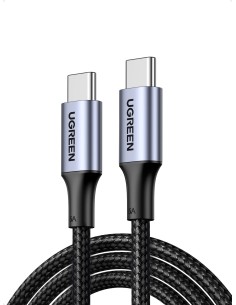 Ugreen 70427 cable USB USB 2.0 1 m USB C Negro, Plata 2
